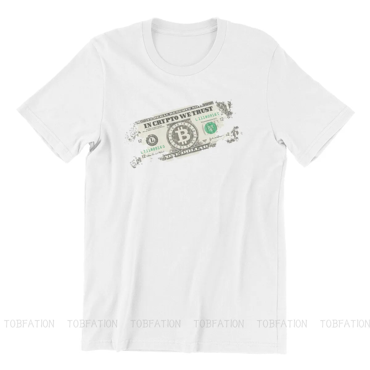 In BTC We Trust Tee - Coin Chain Shop