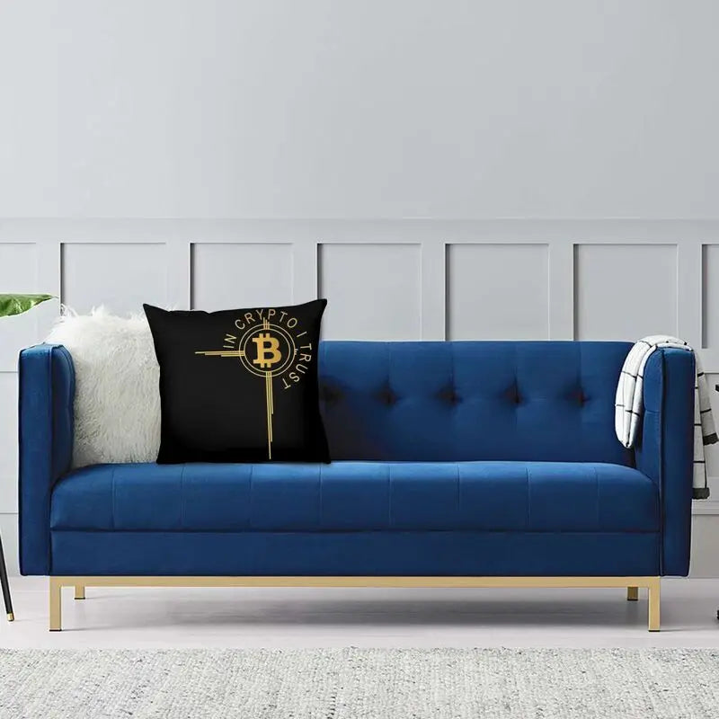 BTC Pillow Case - Coin Chain Shop