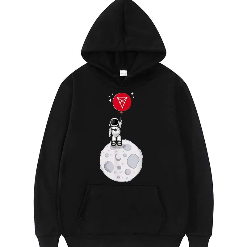 Chiliz To The Moon Hoodie - Coin Chain Shop