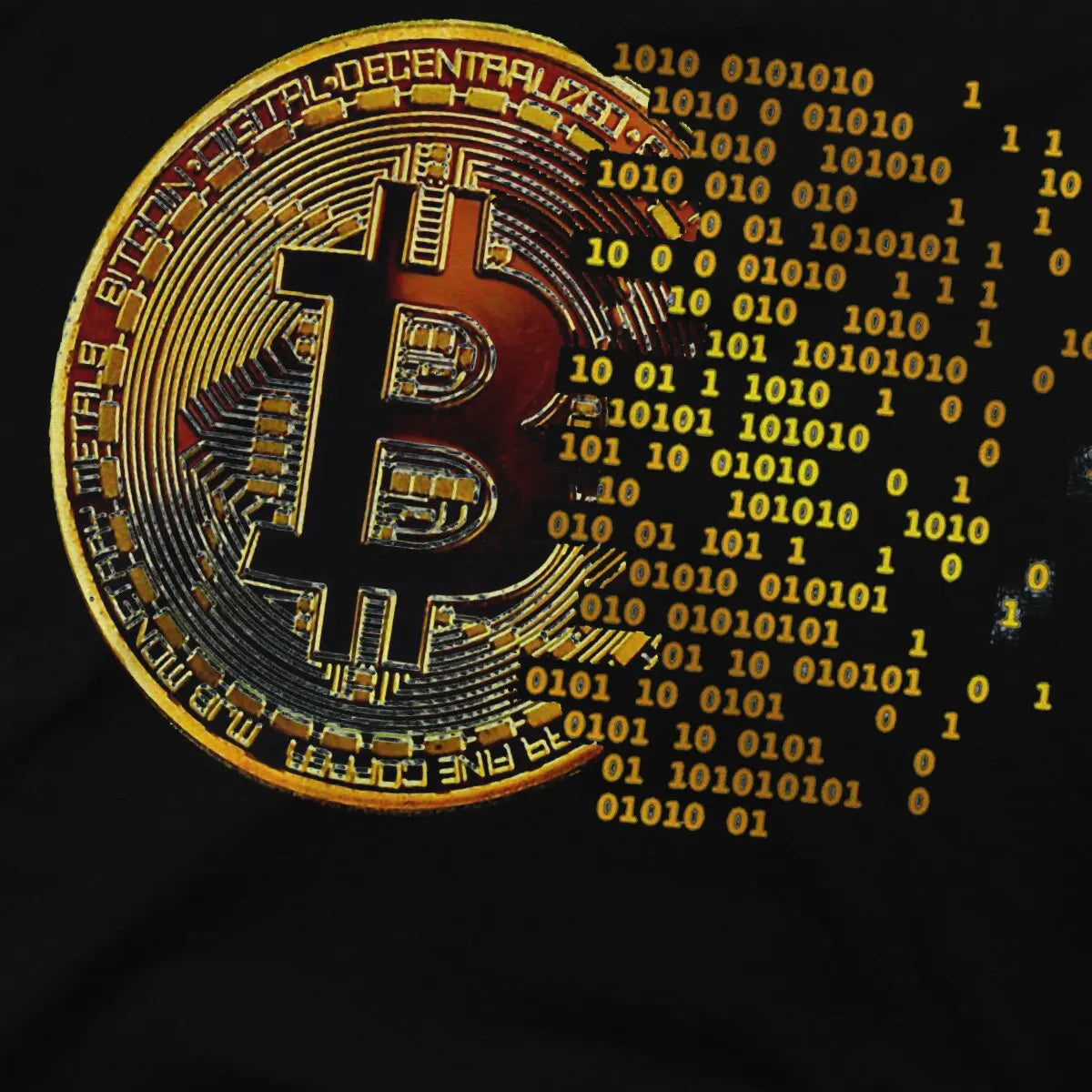 BTC Crazy T shirt