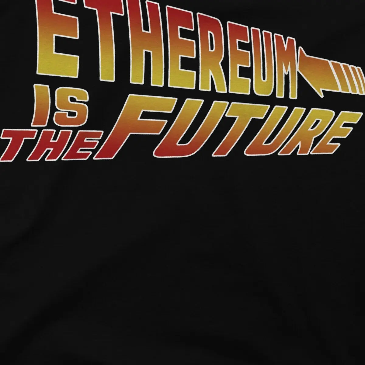 Ethereum Is The Future TShirt - Coin Chain Shop