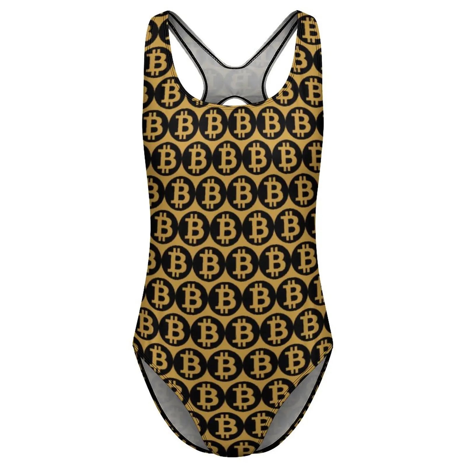 Bit Coin Womens Bodysuit - Coin Chain Shop