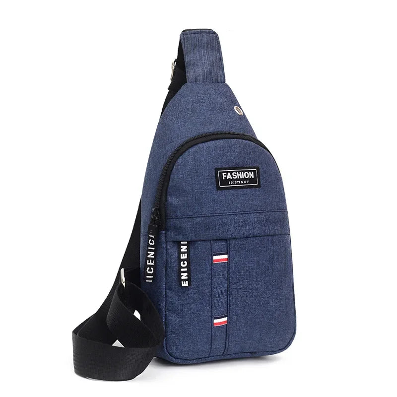 Mens On The Go Backpack (Blue)