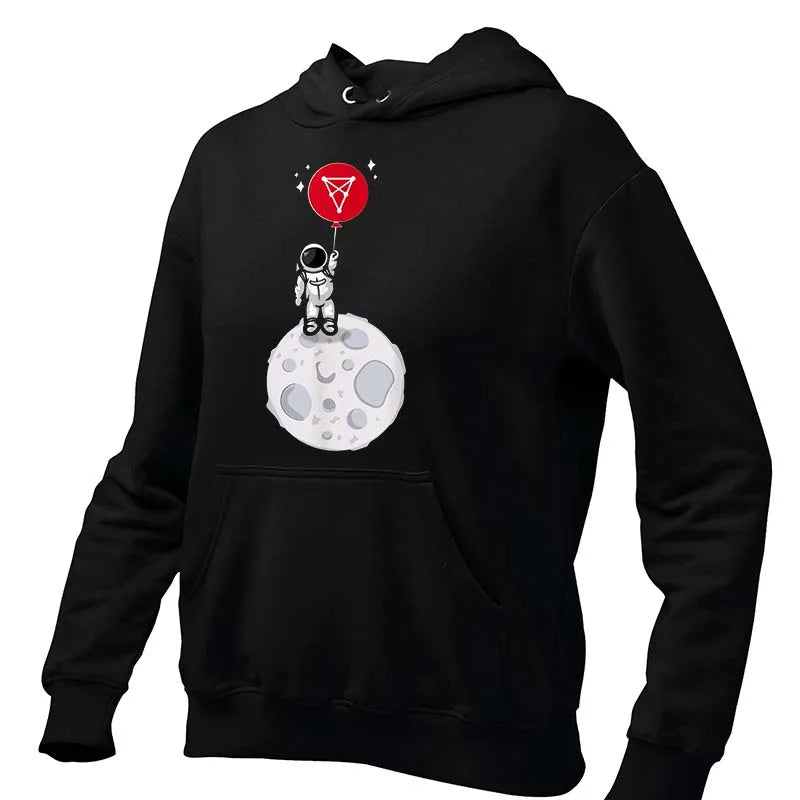 Chiliz To The Moon Hoodie - Coin Chain Shop