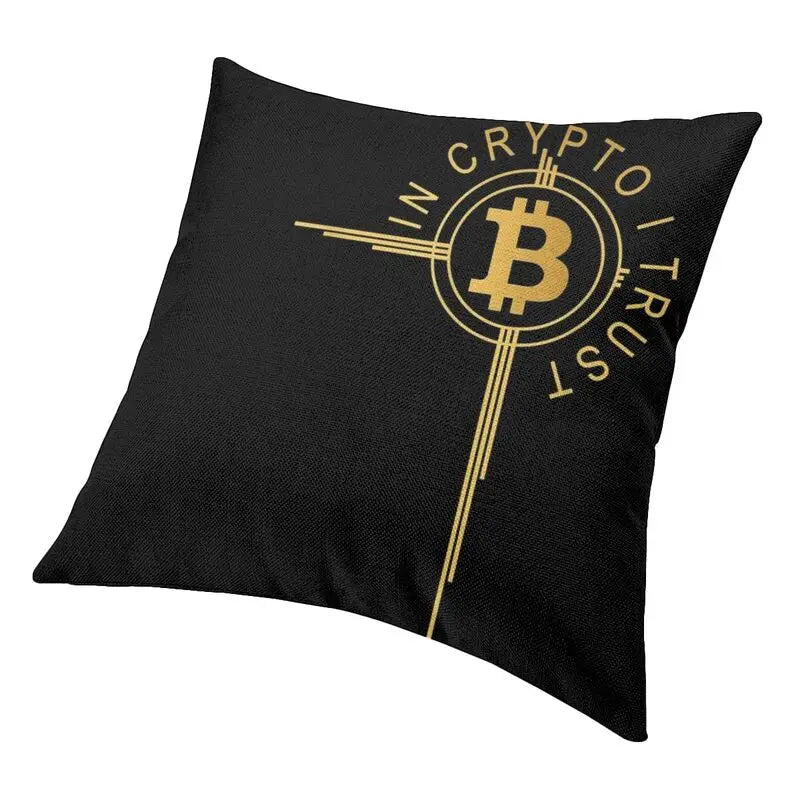 BTC Pillow Case - Coin Chain Shop