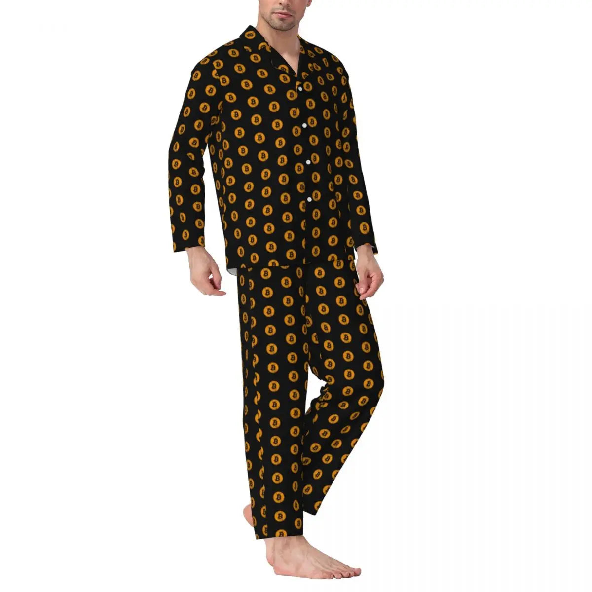 BTC Pajama Set Man - Coin Chain Shop