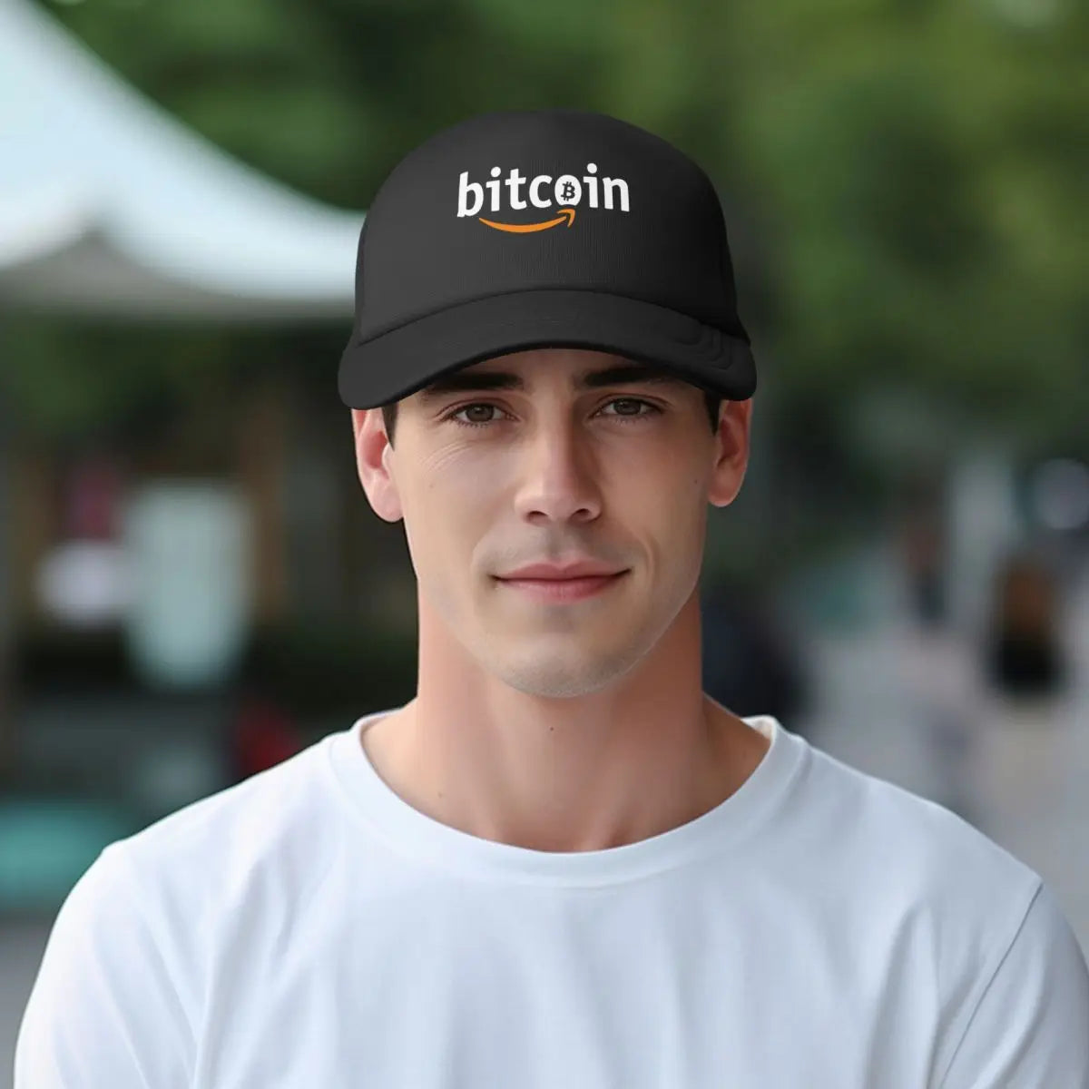 BTC Mesh Baseball Cap - Coin Chain Shop