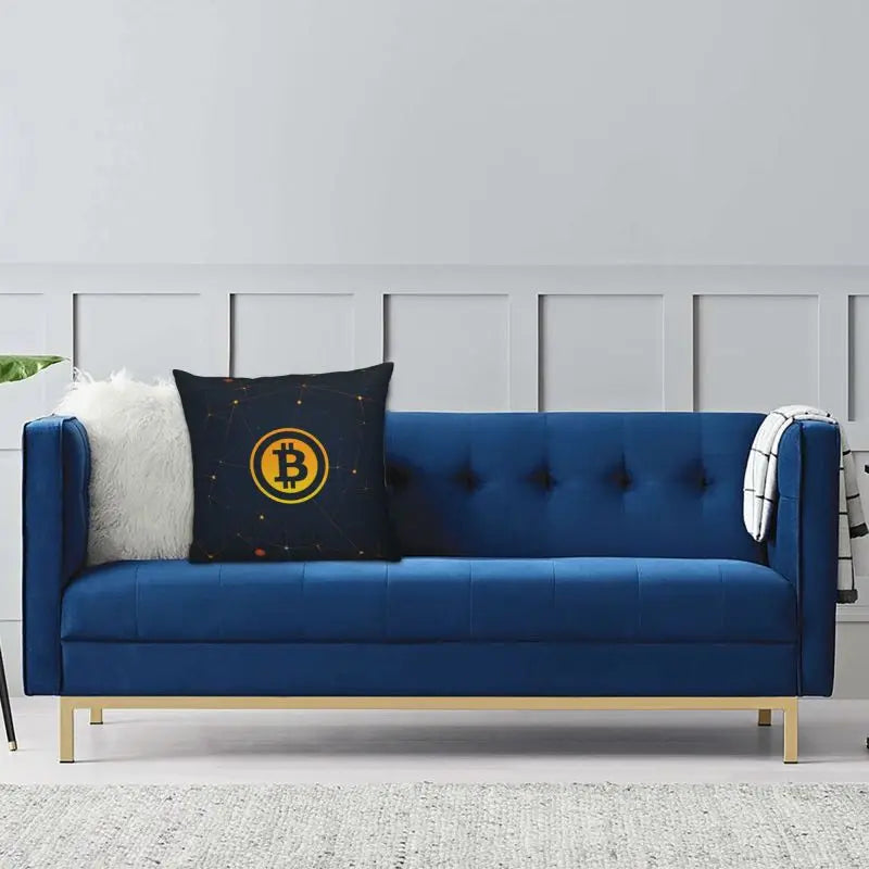 BTC Cushion Covers - Coin Chain Shop