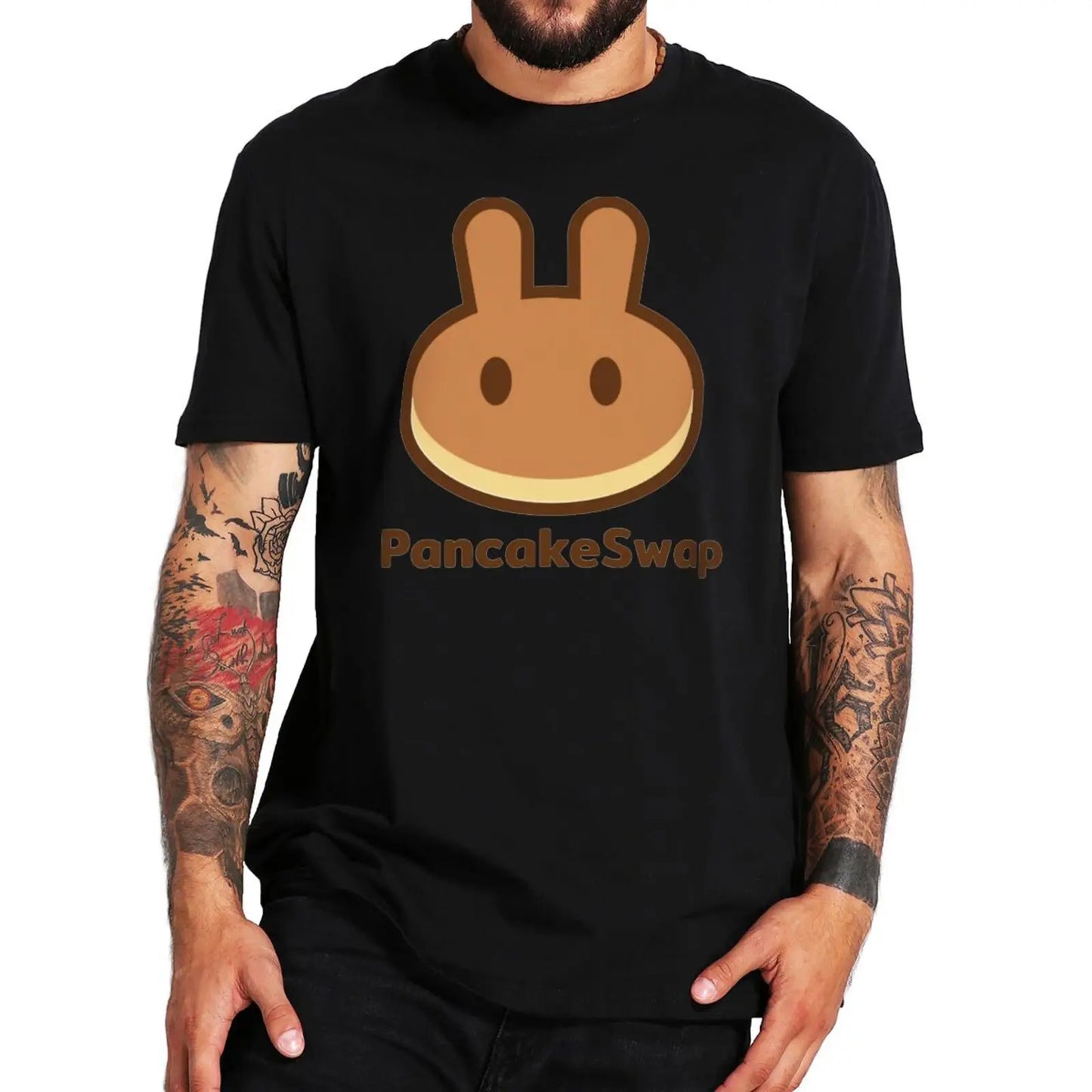 Pancakeswap T Shirt - Coin Chain Shop