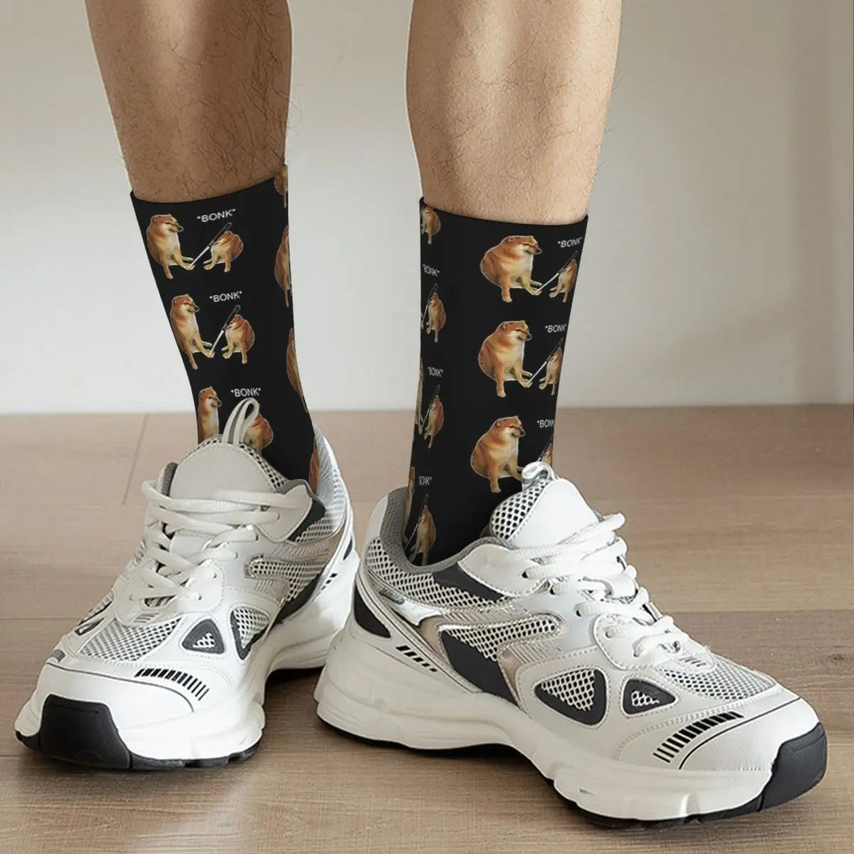 Bonk Meme Socks - Coin Chain Shop