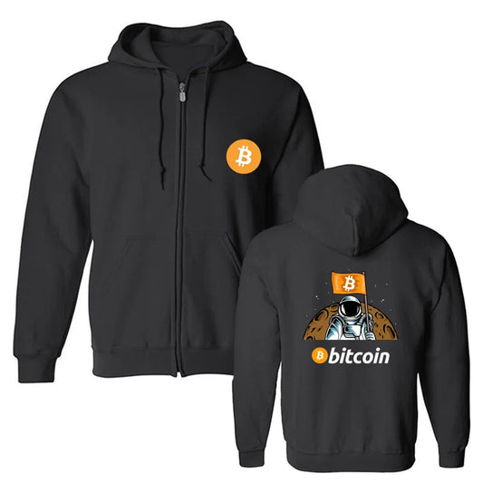 BTC Hoodie - Coin Chain Shop