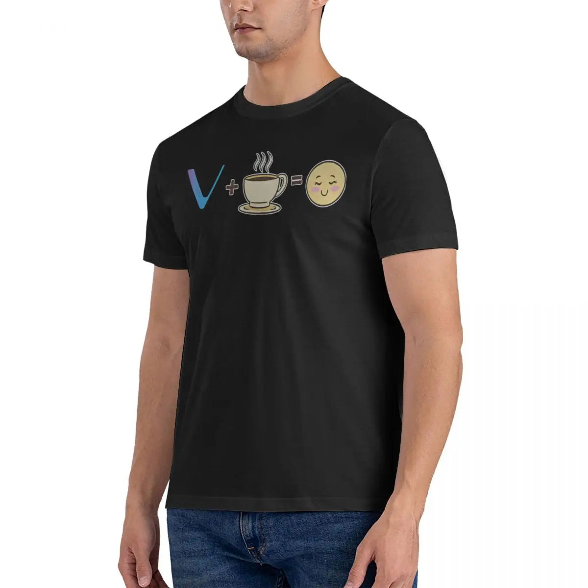 Coins and Coffee Tee - Coin Chain Shop