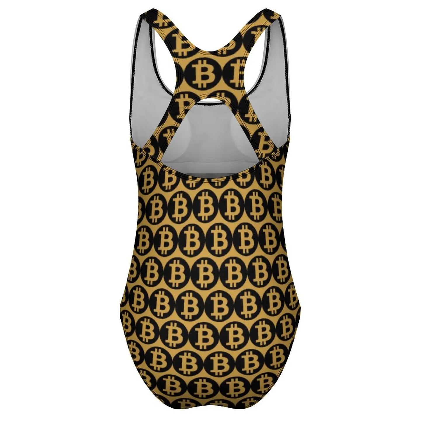 Bit Coin Womens Bodysuit - Coin Chain Shop